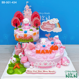  Tháp Bánh Sinh Nhật 2 Tầng Cho Bé Tuổi Hợi (BB-001-434) 