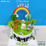  Bánh Sinh Nhật Khu Vườn Của Mèo Thần Tài (BB-001-462) 