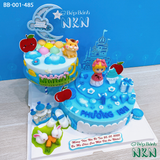  Tháp Bánh Sinh Nhật 2 Tầng Cho Bé Tuổi Dần (BB-001-485) 