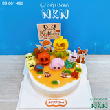  Bánh Sinh Nhật Cáo Foxy (BB-001-486) 