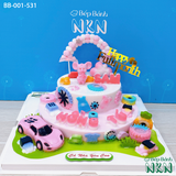  Bánh Sinh Nhật 2 Tầng Cho Bé Tuổi Tý (BB-001-531) 