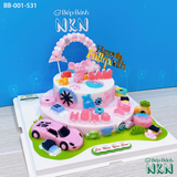  Bánh Sinh Nhật 2 Tầng Cho Bé Tuổi Tý (BB-001-531) 