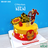  Bánh Sinh Nhật Iron Man (BB-001-545) 