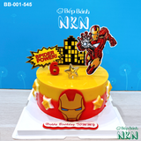  Bánh Sinh Nhật Iron Man (BB-001-545) 
