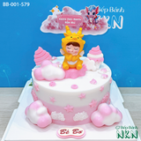  Bánh Đầy Tháng, Sinh Nhật Cho Bé Tuổi Rồng (BB-001-579) 