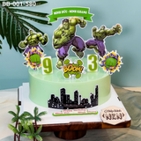  Bánh Sinh Nhật Hulk - Người Khổng Lồ Xanh (BB-001-580) 