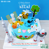  Bánh Sinh Nhật Phi Hành Gia Vũ Trụ (BB-001-598) 