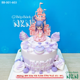  Bánh Sinh Nhật Bé Gái (BB-001-603) 