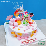  Bánh Sinh Nhật Bé Gái (BB-001-618) 