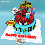  Bánh Sinh Nhật 2 Tầng Spiderman (BB-001-634) 
