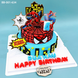  Bánh Sinh Nhật 2 Tầng Spiderman (BB-001-634) 