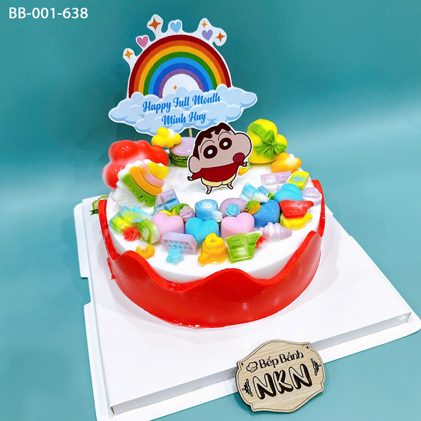  Bánh Đầy Tháng Shin - Cậu Bé Bút Chì (BB-001-638) 