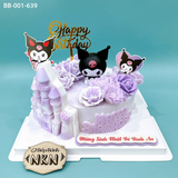  Bánh Sinh Nhật Lâu Đài Kuromi (BB-001-639) 