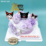  Bánh Sinh Nhật Lâu Đài Kuromi (BB-001-639) 