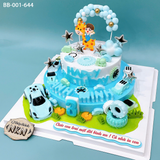  Bánh Sinh Nhật Bé Trai 2 Tầng (BB-001-644) 