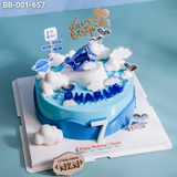  Bánh Sinh Nhật Mô Hình Máy Bay (BB-001-657) 