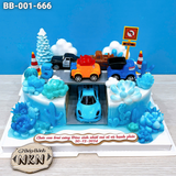  Bánh Sinh Nhật Thành Phố Giao Thông (BB-001-666) 