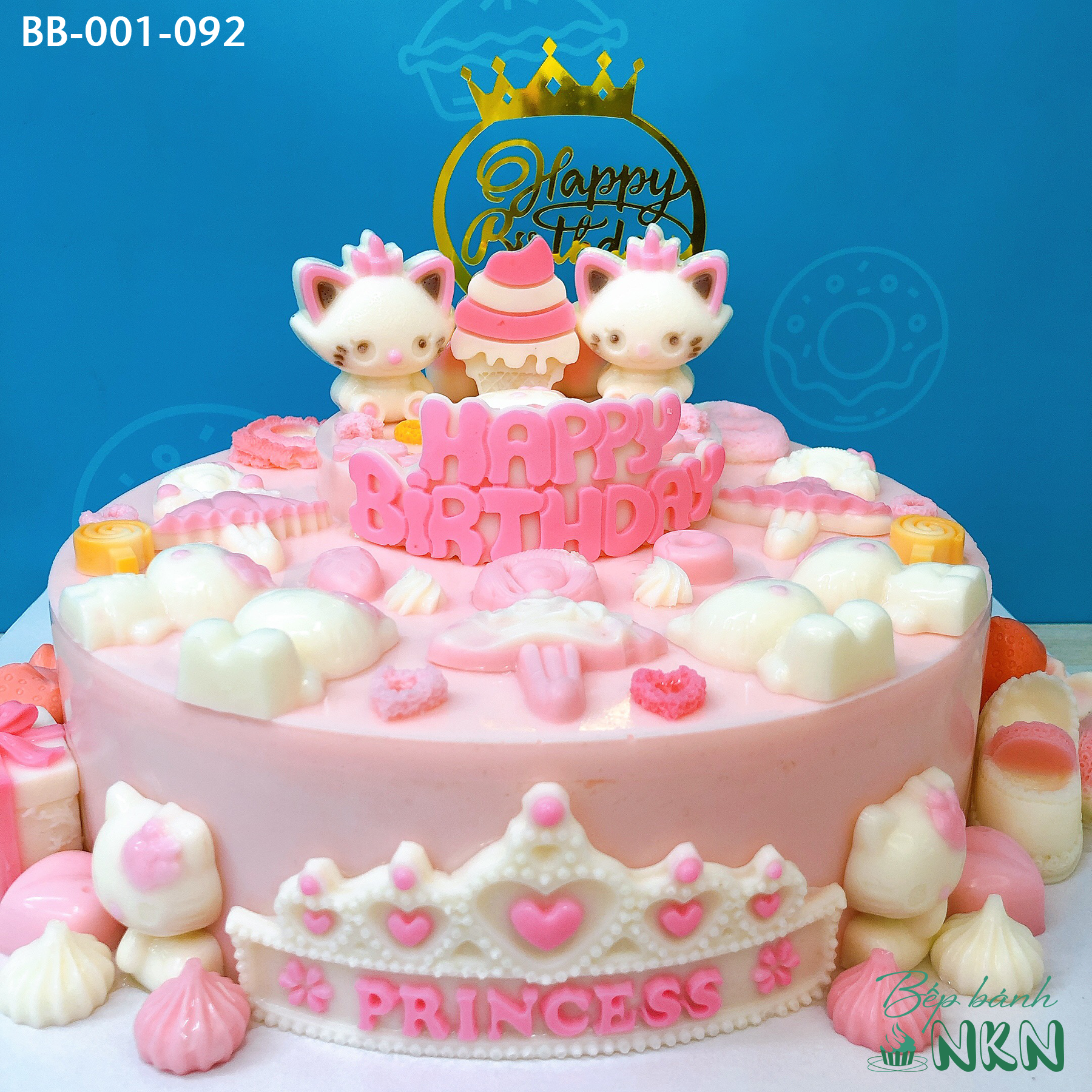 Bánh Kem Hello Kitty 01 Bánh Kem Ngộ Nghĩnh