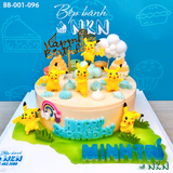  Bánh Sinh Nhật Cho Bé Mẫu Pikachu (BB-001-096) 