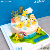  Bánh Sinh Nhật Cho Bé Mẫu Pikachu (BB-001-096) 