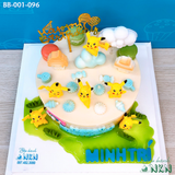  Bánh Sinh Nhật Cho Bé Mẫu Pikachu (BB-001-096) 