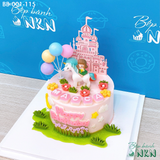  Bánh Sinh Nhật Lâu Đài Công Chúa (BB-001-115) 