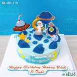  Bánh Sinh Nhật Cho Bé Mẫu Phi Hành Gia (BB-001-119) 