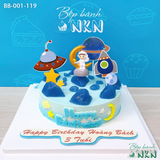  Bánh Sinh Nhật Cho Bé Mẫu Phi Hành Gia (BB-001-119) 