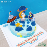  Bánh Sinh Nhật Cho Bé Mẫu Phi Hành Gia (BB-001-119) 
