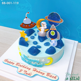  Bánh Sinh Nhật Cho Bé Mẫu Phi Hành Gia (BB-001-119) 