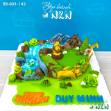  Bánh Sinh Nhật Vườn Thú Safari (BB-001-145) 