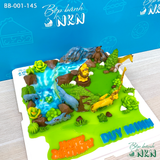  Bánh Sinh Nhật Vườn Thú Safari (BB-001-145) 