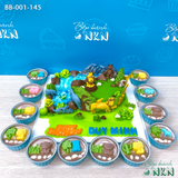  Bánh Sinh Nhật Vườn Thú Safari (BB-001-145) 