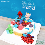  Bánh Sinh Nhật Spiderman Cho Bé Tuổi Tý (BB-001-161) 