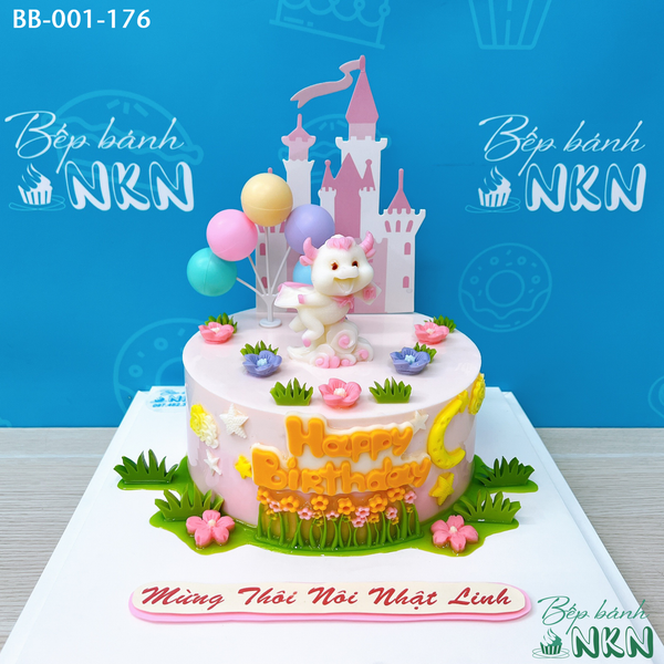  Bánh Sinh Nhật Cho Bé Tuổi Sửu (BB-001-176) 