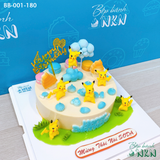  Bánh Sinh Nhật Cho Bé Mẫu Pikachu (BB-001-180) 