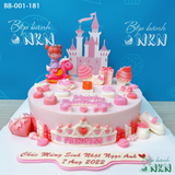  Bánh Sinh Nhật Cho Bé Mẫu Lâu Đài Công Chúa (BB-001-181) 