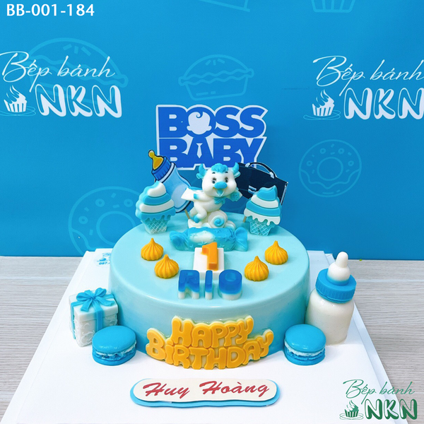  Bánh Sinh Nhật Cho Bé Tuổi Sửu (BB-001-184) 