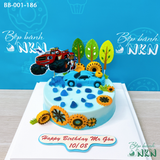  Bánh Sinh Nhật Cho Bé Mẫu Xe Hơi (BB-001-186) 