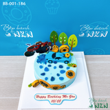  Bánh Sinh Nhật Cho Bé Mẫu Xe Hơi (BB-001-186) 