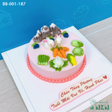  Bánh Sinh Nhật Vườn Thỏ (BB-001-187) 