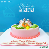  Bánh Sinh Nhật Vườn Thỏ (BB-001-187) 