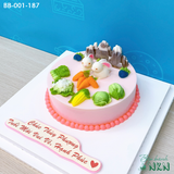  Bánh Sinh Nhật Vườn Thỏ (BB-001-187) 