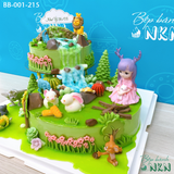  Tháp Bánh Sinh Nhật 2 Tầng Công Chúa Trong Rừng (BB-001-215) 