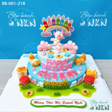  Bánh Sinh Nhật 2 Tầng Cho Bé Tuổi Sửu (BB-001-218) 