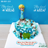  Bánh Sinh Nhật Công Chúa Elsa (BB-001-221) 