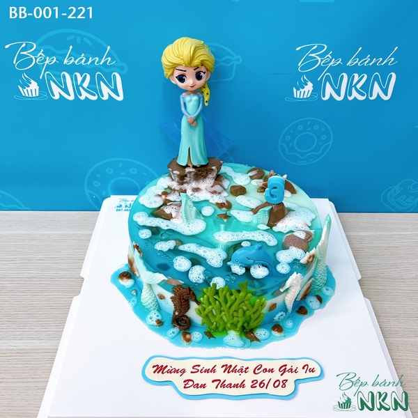  Bánh Sinh Nhật Công Chúa Elsa (BB-001-221) 