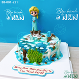  Bánh Sinh Nhật Công Chúa Elsa (BB-001-221) 