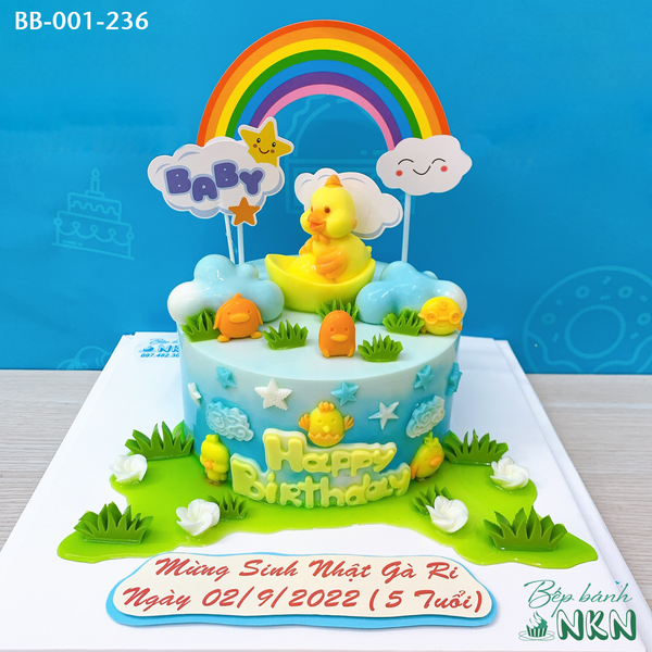 Bánh Sinh Nhật Cho Bé Tuổi Dậu (BB-001-236) 