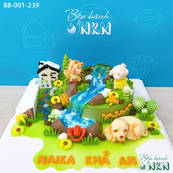  Bánh Sinh Nhật Gia Đình Động Vât (BB-001-239) 